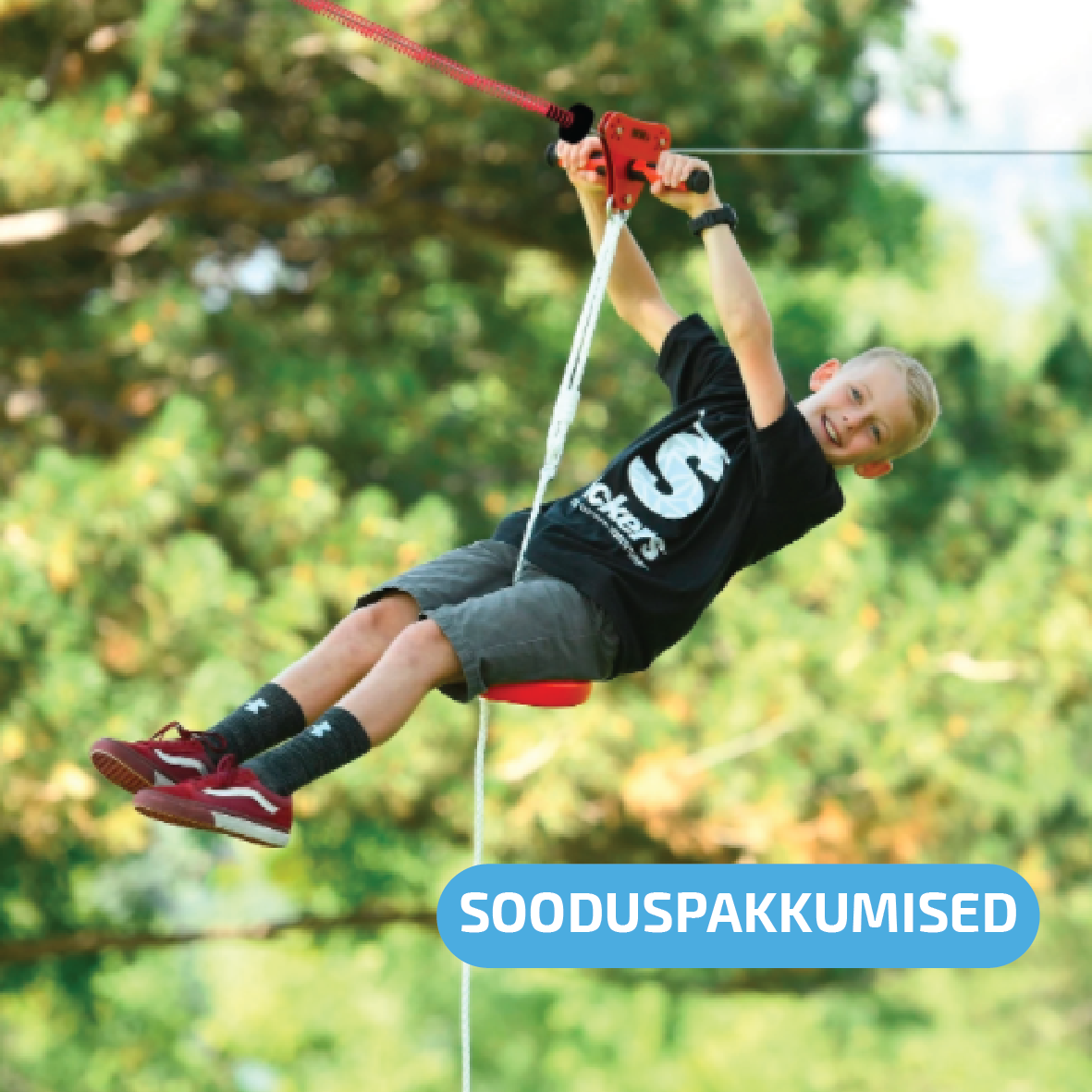 Zipline ja Ninjaline Slackline.ee